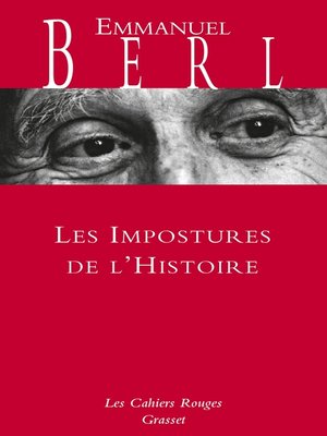 cover image of Les impostures de l'histoire